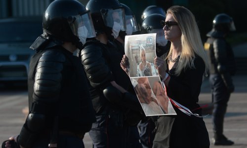 Masovna uhićenja na prosvjedima protiv Lukašenka u Minsku