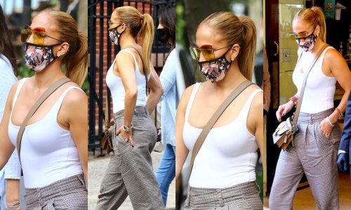 Jennifer Lopez pala na torbicu s hit detaljem i novi model tenisica Alexandera McQueena