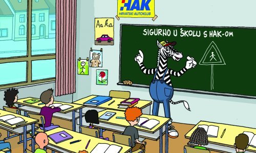 Akcija „Sigurno u školu s HAK-om“ - HAK upozorava vozače i roditelje na oprez