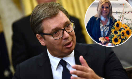 Bivšoj predsjednici stigla podrška iz Srbije; Aleksandar Vučić: Želim Vam brz oporavak i dobro zdravlje