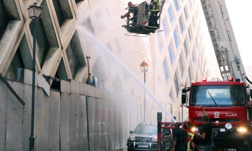 Novi požar u Bejrutu: Gori robna kuća koju je dizajnirala poznata arhitektica Zaha Hadid