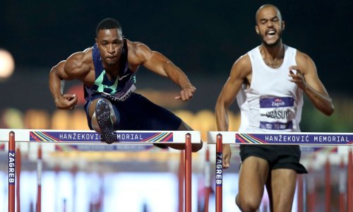 Francuz Wilhelm Belocianu pobjednik Memorijalne utrke Borisa Hanžekovića na 110 metara prepone