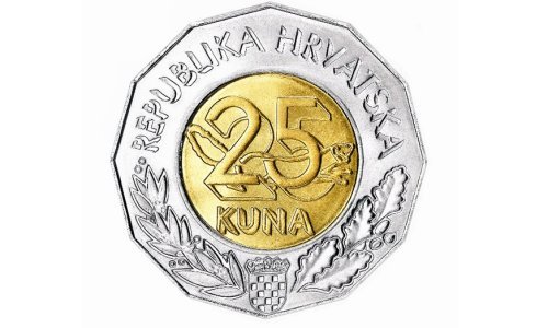 Idući tjedan HNB u optjecaj pušta novu kovanicu od 25 kuna, evo kako će izgledati