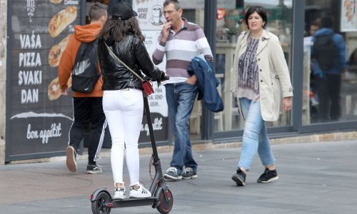 Električne romobile više se neće moći voziti bez kazni, kreću izmjene Zakona o sigurnosti prometa na cestama