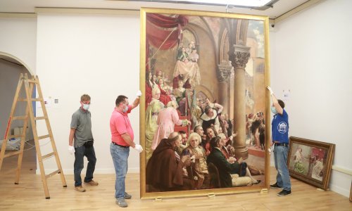 Nakon 100 godina ponovno je u Hrvatskoj: U Klovićeve dvore iz Mađarske stigla Bukovčeva 'Dubravka'