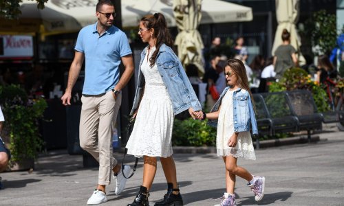 Dotjerani prošetali Zagrebom: Igor Vori za špicu je odabrao sportsku eleganciju, a supruga Olja gležnjače od 8.850 kuna