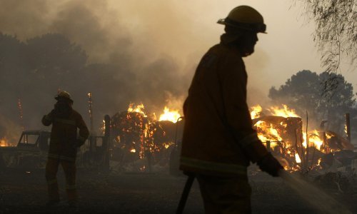 Požar u novom hotelu na Kupresu