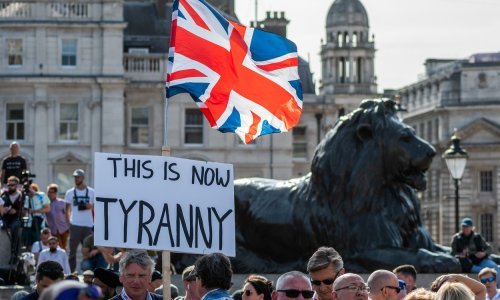 Policija rastjerala prosvjednike protiv korona mjera, uhićeno 32 ljudi