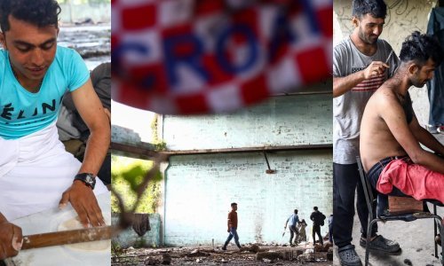 Pogledajte što rade migranti u Bihaću i s kakvim 'teretom' nastoje ući u Hrvatsku