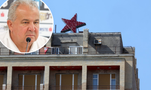 Zbog petokrake dogradonačelniku Rijeke razbijeni prozori na poliklinici