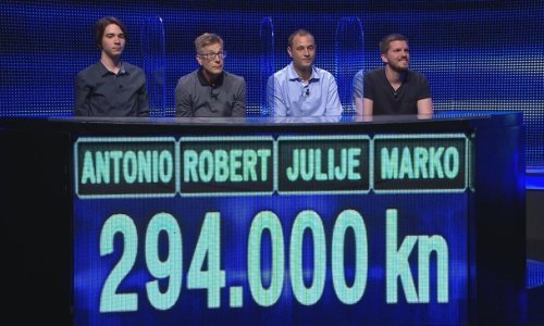 U 'Potjeri' pao novi rekord: Uigrani tim majstora s mora pokupio 294.000 kuna