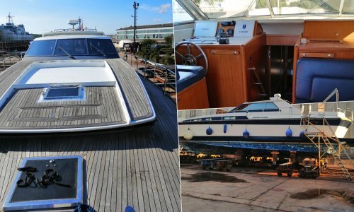 [FOTO] Iznutra mahagonij, na palubi tikovina, i 10 godina kasnije dašak luksuza: Pogledajte kako danas iznutra izgleda Sanaderova jahta i što kaže novi vlasnik