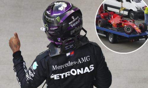 Lewisu Hamiltonu novi 'pole position', a Sebastian Vettel doživio nesreću zbog koje su kvalifikacije bile prekinute