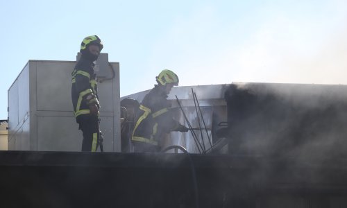 Zapalio se vlak na relaciji Osijek - Virovitica