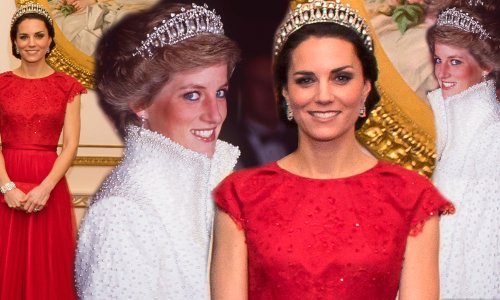 Kate Middleton zablistala poput princeze Diane