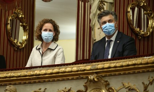 Gala koncert povodom 150. godišnjice osnutka Opere HNK u Zagrebu nije propustio ni Andrej Plenković