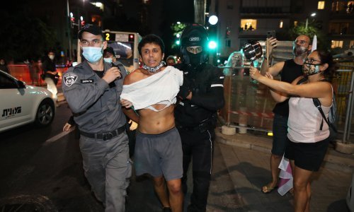 Uhićenja na prosvjedu protiv Netanyahua u Tel Avivu nakon zabrane velikih okupljanja