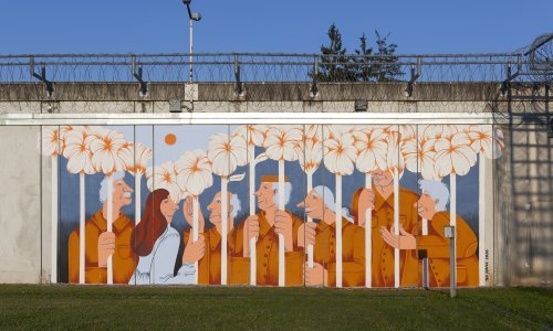 [FOTO] 'Horizont slobode': Pogledajte kako su umjetnici unijeli novi život u hrvatske kaznionice i zatvore