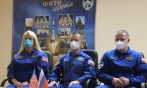 Amerikanka i dva Rusa lansirani na ISS