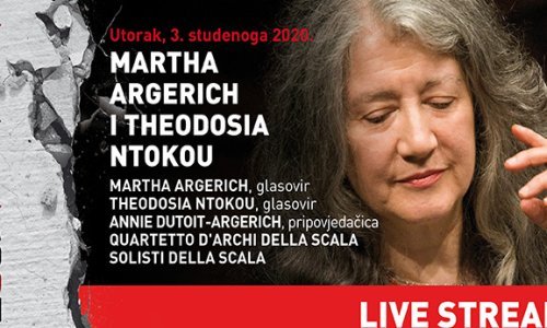 Prijenos koncerta Marthe Argerich uživo iz Lisinskog