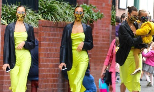 Ulica kao modna pista: Irina Shayk u društvu svoje preslatke kćerkice ukrala sve poglede