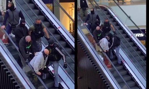 Policija u pancirkama iznosila muškarca iz zagrebačkog šoping centra