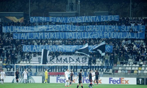 Najemotivniji trenutak na Rujevici; Armada se transparentom prisjetila nedavno preminulog hrvatskog novinara i njegove izjave o ljubavi...