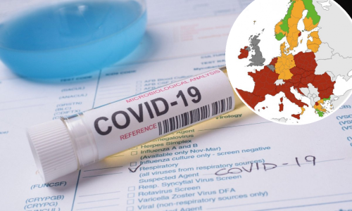 Nova karta ECDC-a otkriva koliko su su se stvari s koronom pogoršale zadnjih sedam dana u Europi. Zelenih zemalja gotovo da nema