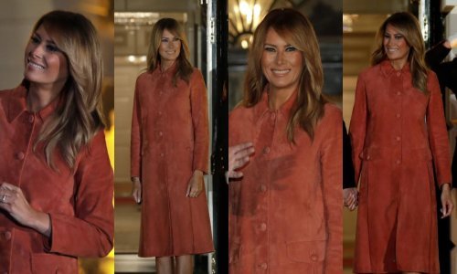 Nasmijana Melania Trump zablistala u besprijekornom jesenskom stajlingu