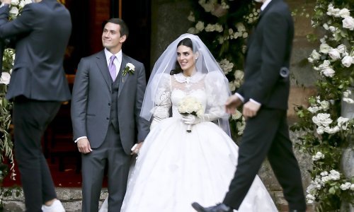 Glamurozno vjenčanje u Milanu: Berlusconijev najmlađi sin oženio zgodnu Talijanku koja je odabrala čak dvije raskošne vjenčanice