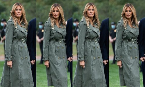 Pazi na svaki detalj: Kako bi izbjegla greške, Melania Trump odlučila se za modnik klasik koji svi vole