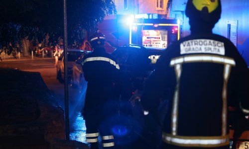 Vatrogasci nakon proslave Torcide imali pune ruke posla