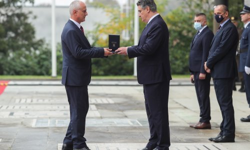 Milanović odlikovao Tigrove: Vrijeme je da se okrenemo sadašnjosti