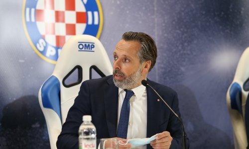 [VIDEO] Novi predsjednik Lukša Jakobušić se na prvoj presici obrušio na gotovo sve u klubu, a nije štedio ni 'Naš Hajduk'