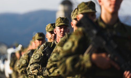 Buduće vođe Hrvatske vojske na završnoj hodnji do Knina