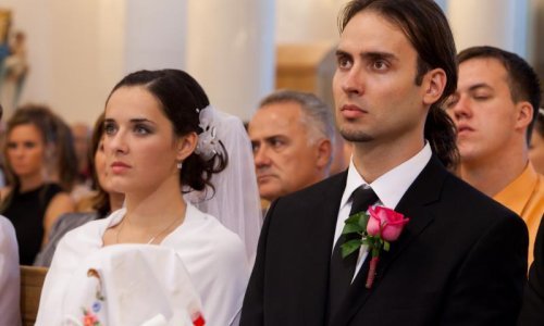 Rafo se oženio Marinom u crkvi u Pločama
