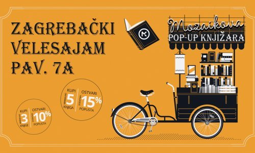 Nova pop-up knjižara na Zagrebačkom velesajmu
