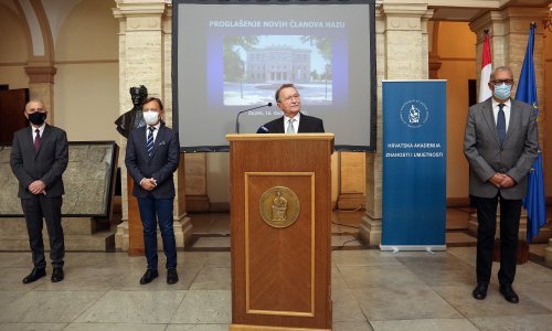 Proglašeni novi članovi HAZU-a, sedam redovitih, osam dopisnih i 11 suradnika