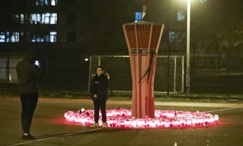 [FOTO] Domar u dvorištu škole napravio vukovarski vodotoranj