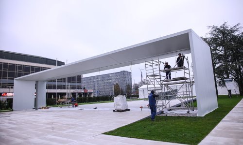 [VIDEO/FOTO] Pogledajte kako uoči svečanog otvorenja izgleda Spomenik domovini kod Lisinskog