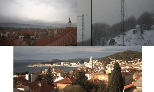 Snijeg na Platku i Zavižanu, olujna bura 'presjekla' A1, meteorologinja upozorava: Ne idite na put ako ne morate