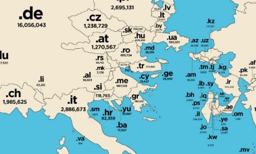 Ovako izgleda internetska karta svijeta