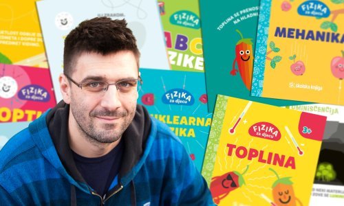 [FOTO] Hrvatski fizičar, jedan od najinteligentnijih ljudi na svijetu, objavio slikovnice koje približavaju fiziku najmlađima. Čitati smiju i stariji