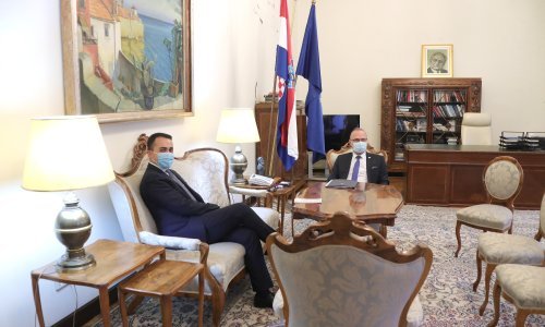 Di Maio u Hrvatskoj: Rim se nada da će i Zagreb uskoro pokrenuti postupak za određenje isključivog gospodarskog pojasa