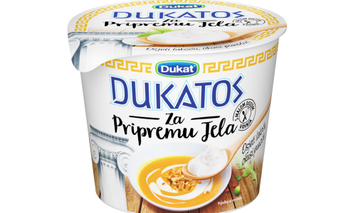 Dukat predstavio Dukatos za pripremu jela - prvi grčki tip jogurta namijenjen kulinarstvu!