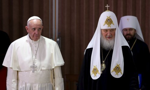 Papa Franjo i partijarh Kiril: Mi smo braća