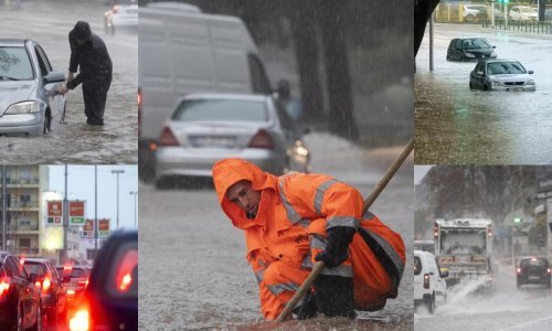 [FOTOPRIČA] Poplava u Splitu: Pogledajte kako su se građani i vozači uhvatili u koštac s nezapamćenim bujicama