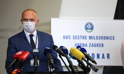 Davor Vagić: 33 pacijenta je u stacionaru Arene Zagreb, očekuje se povećan priljev