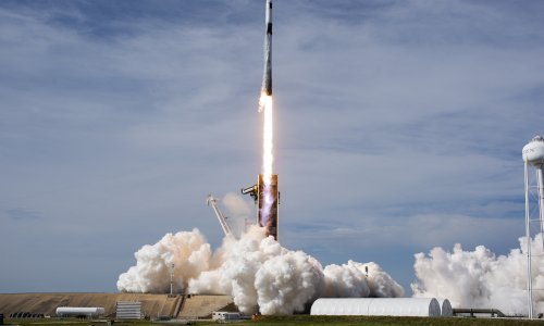[FOTO] Raketa SpaceX Falcon 9 lansirala svemirsku letjelicu Dragon 2 na Međunarodnu svemirsku postaju