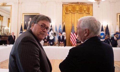 Trump objavio da William Barr više nije ministar pravosuđa